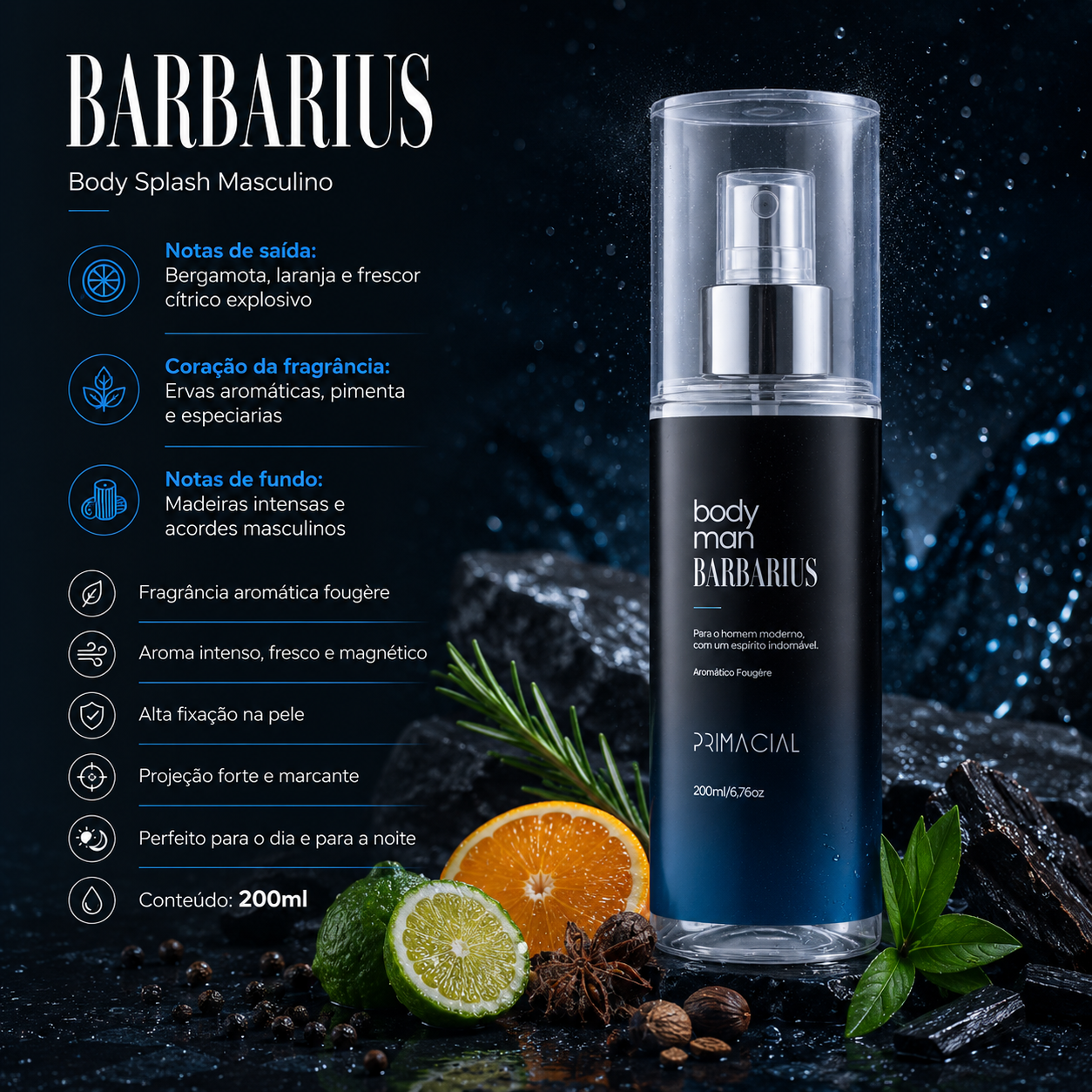Body Splash Barbarius